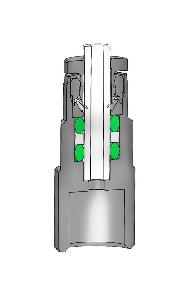 SERIES FCL100 Push-in fittings for plastic pipes with double sealing O-Ring